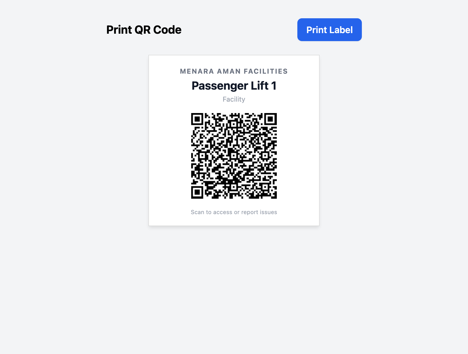 Generate a QR code