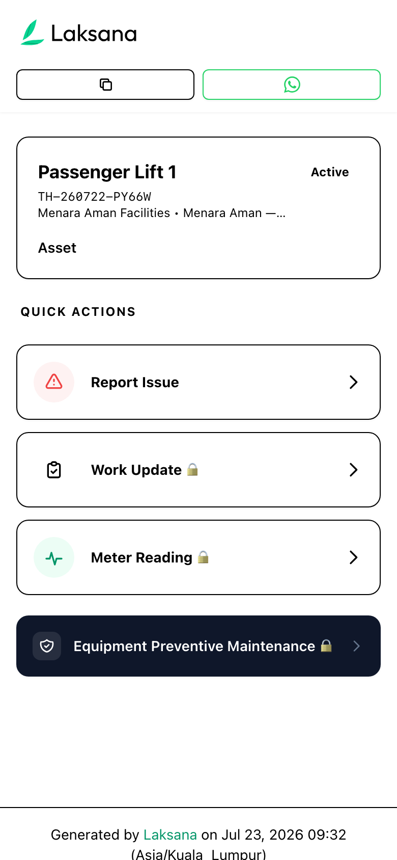Scan on mobile